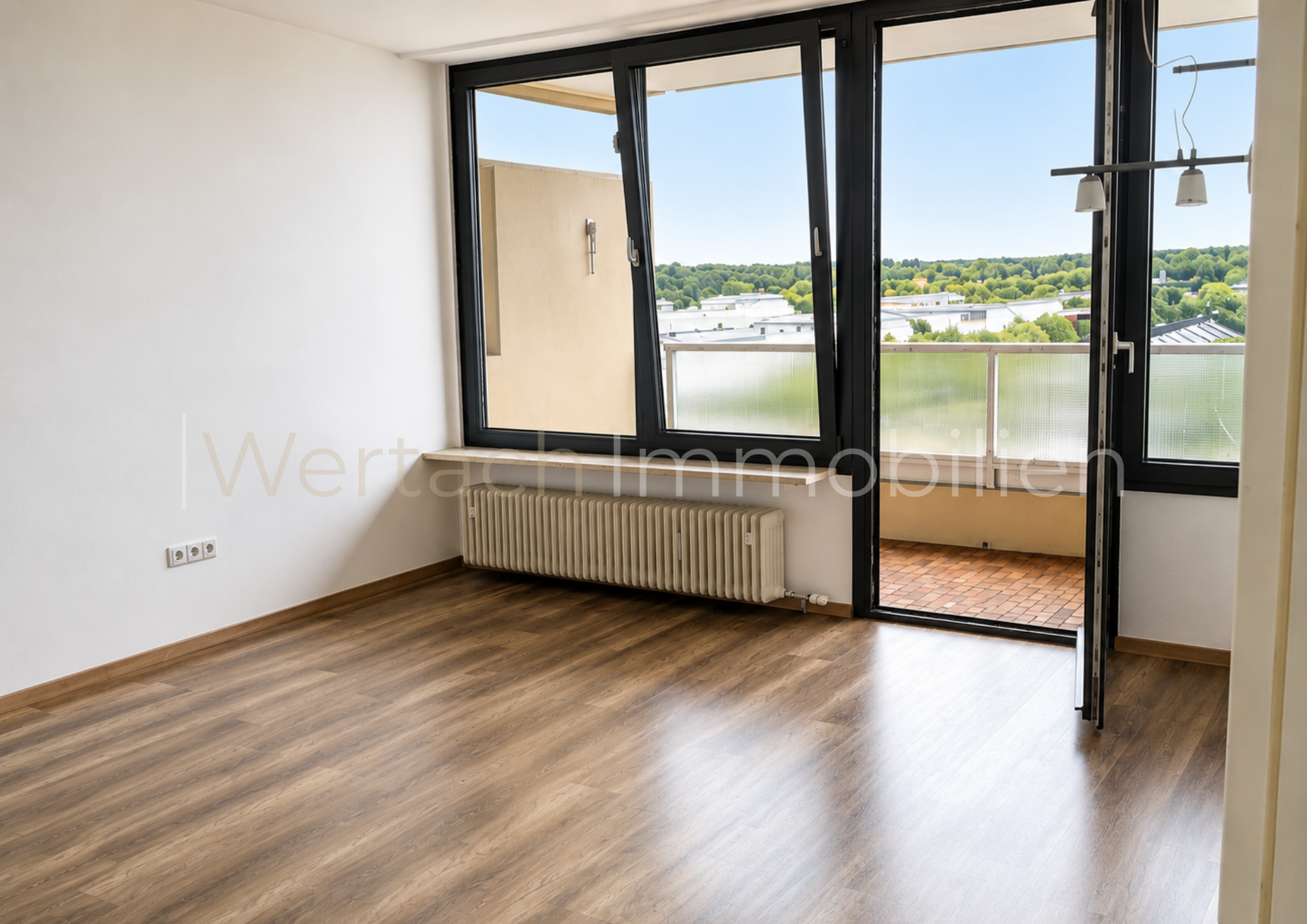 Wohnbereich/ Balkon